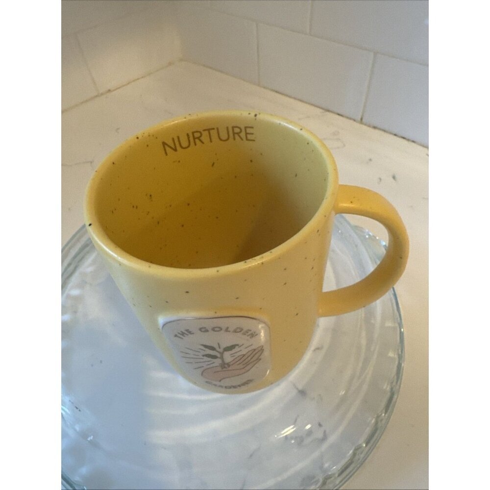 Anthropologie The Golden Gardener Mug "Nurture" - Picture 10 of 13